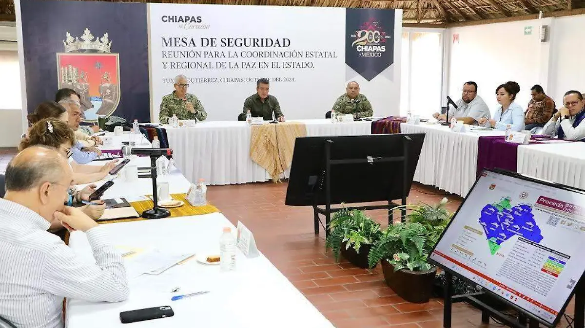 mesa de seguridad